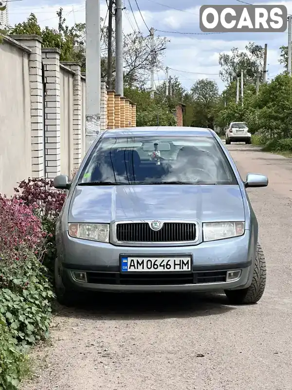 Хэтчбек Skoda Fabia 2004 1.39 л. Автомат обл. Житомирская, Житомир - Фото 1/7