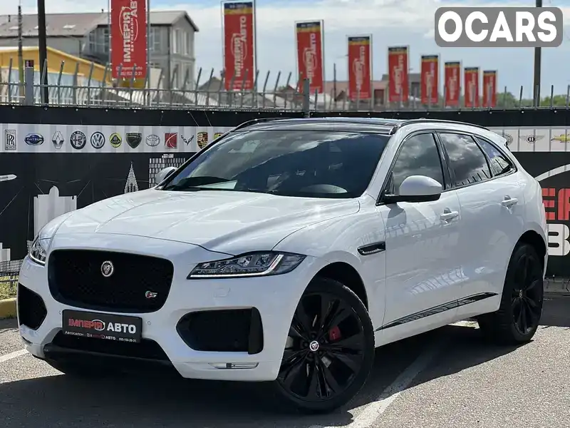 Внедорожник / Кроссовер Jaguar F-Pace 2017 2.99 л. Автомат обл. Киевская, Киев - Фото 1/21