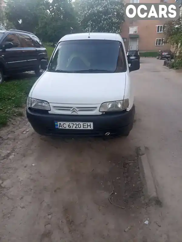 Минивэн Citroen Berlingo 1998 null_content л. Ручная / Механика обл. Волынская, Владимир-Волынский - Фото 1/21