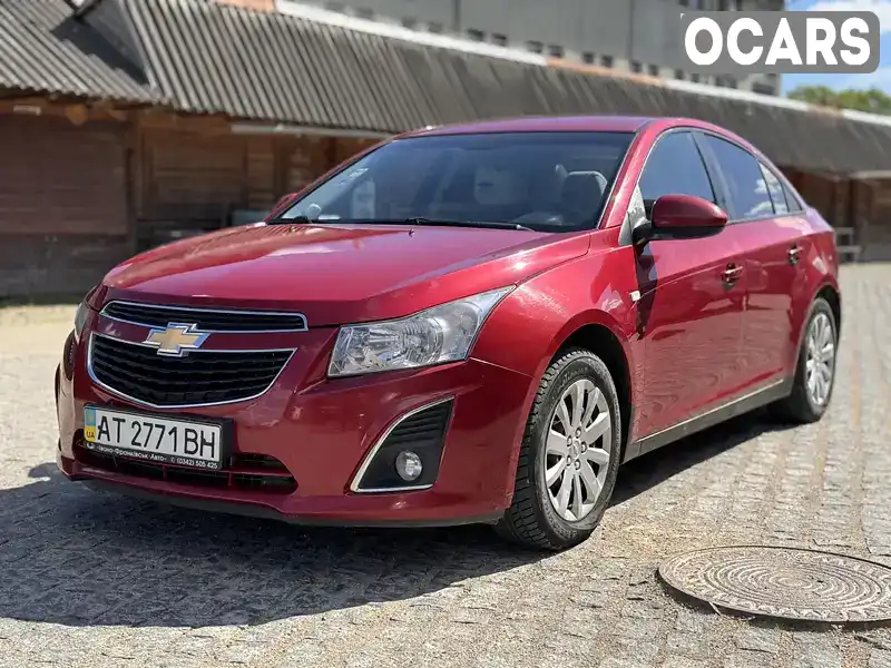 Седан Chevrolet Cruze 2012 1.8 л. Ручна / Механіка обл. Івано-Франківська, Надвірна - Фото 1/17