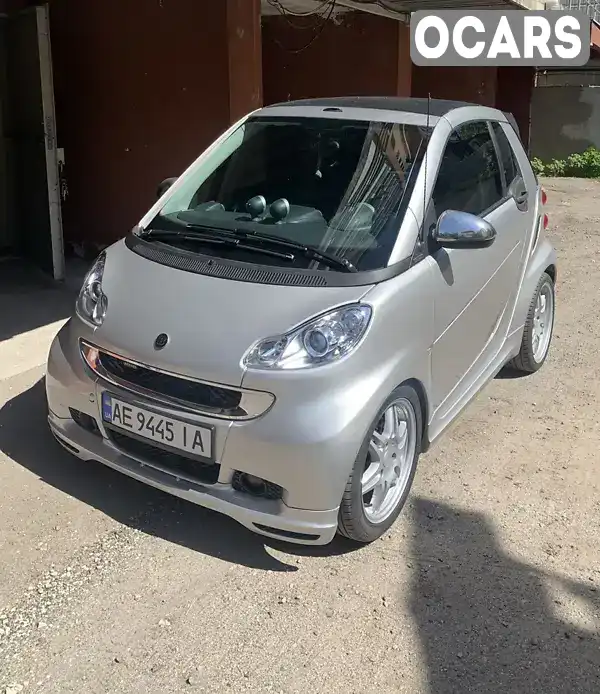 Кабриолет Smart Fortwo 2008 1 л. Робот обл. Днепропетровская, Днепр (Днепропетровск) - Фото 1/9