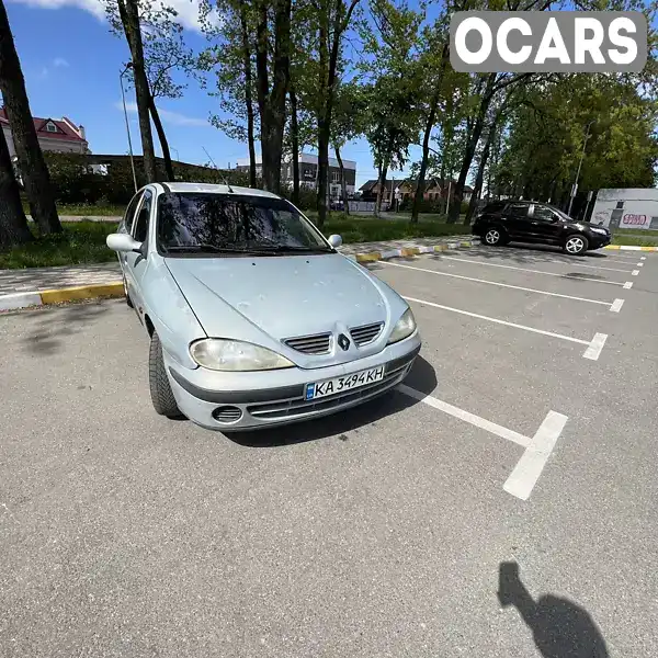 Седан Renault Megane 2000 1.6 л. Автомат обл. Киевская, Вышневое - Фото 1/10