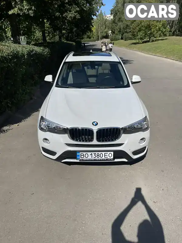 Позашляховик / Кросовер BMW X3 2015 2 л. Автомат обл. Тернопільська, Тернопіль - Фото 1/21