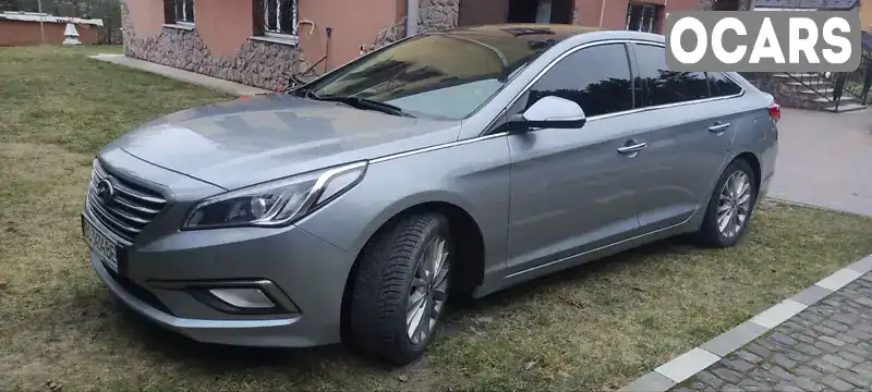 Седан Hyundai Sonata 2015 2 л. Автомат обл. Львівська, Львів - Фото 1/13