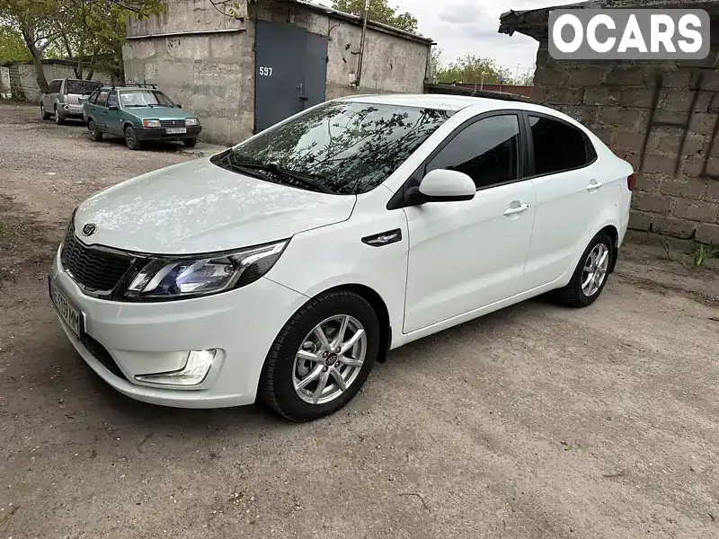 Седан Kia Rio 2012 1.4 л. Ручная / Механика обл. Днепропетровская, Кривой Рог - Фото 1/21