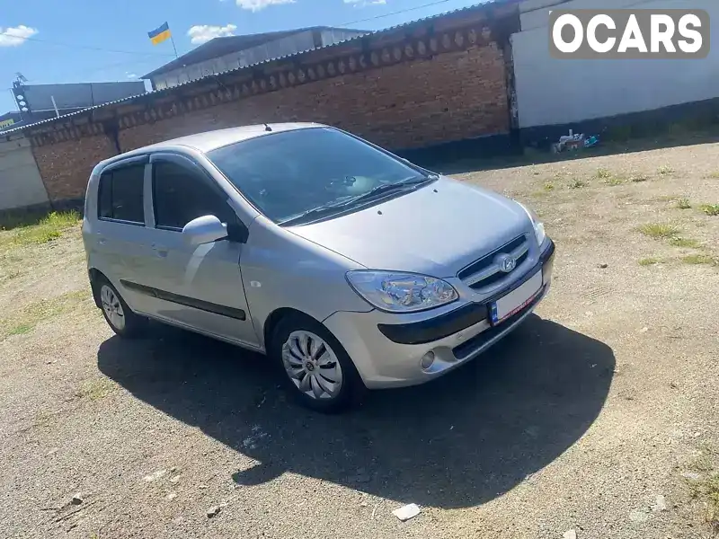 Хэтчбек Hyundai Getz 2007 1.4 л. Ручная / Механика обл. Хмельницкая, Хмельницкий - Фото 1/16