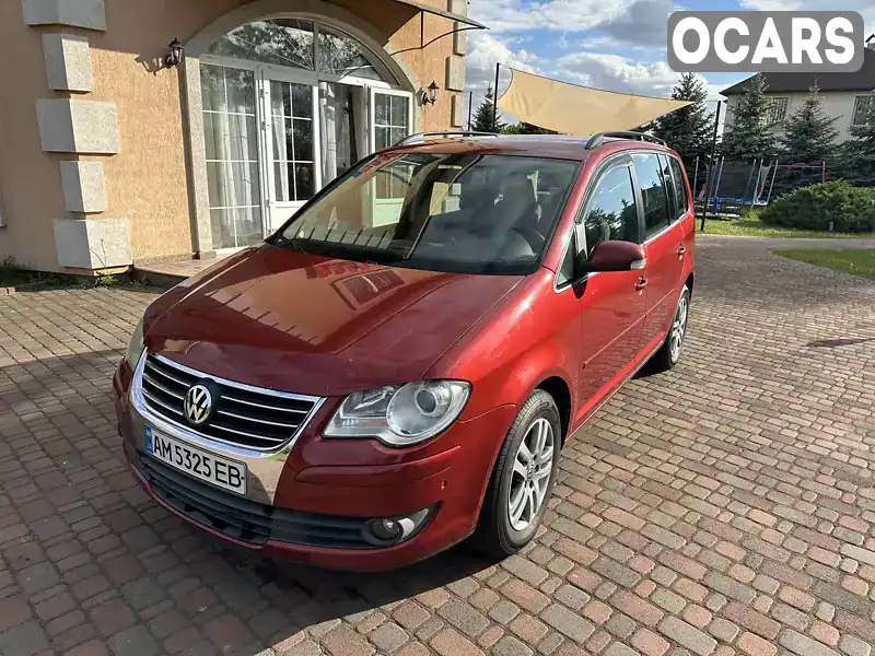 Минивэн Volkswagen Touran 2008 1.9 л. обл. Киевская, Киев - Фото 1/21