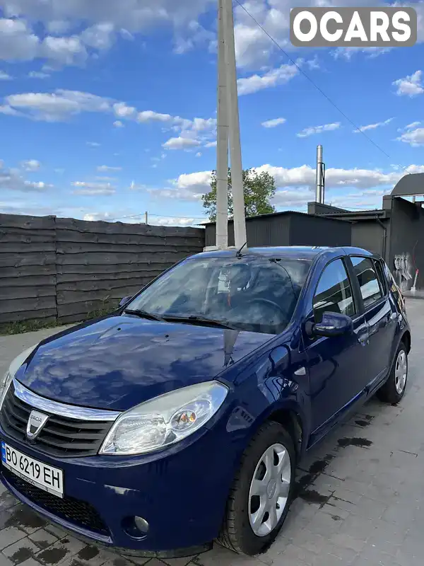 Хетчбек Dacia Sandero 2009 1.4 л. Ручна / Механіка обл. Львівська, Броди - Фото 1/9