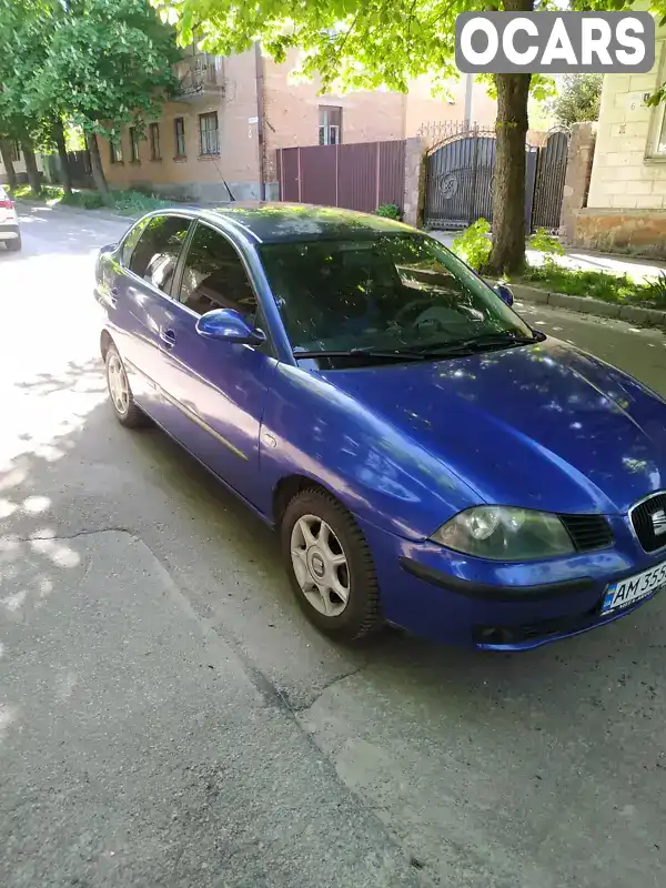 Седан SEAT Cordoba 2003 1.39 л. Ручная / Механика обл. Житомирская, Житомир - Фото 1/12