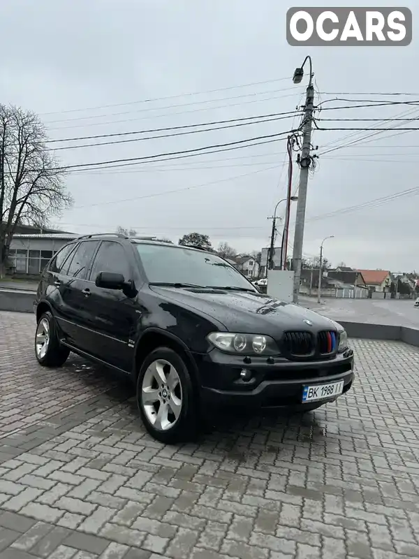 Позашляховик / Кросовер BMW X5 2005 3 л. Автомат обл. Рівненська, Рівне - Фото 1/13