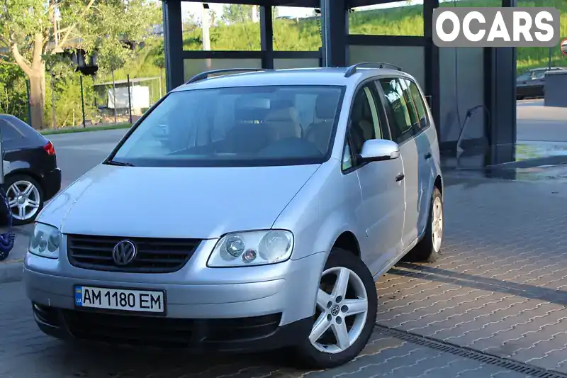 Минивэн Volkswagen Touran 2006 1.6 л. Ручная / Механика обл. Житомирская, Житомир - Фото 1/21