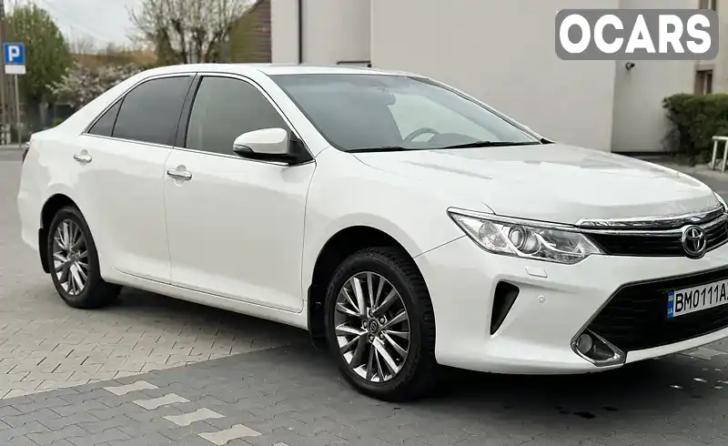 Седан Toyota Camry 2015 2.49 л. Автомат обл. Сумская, Ахтырка - Фото 1/22