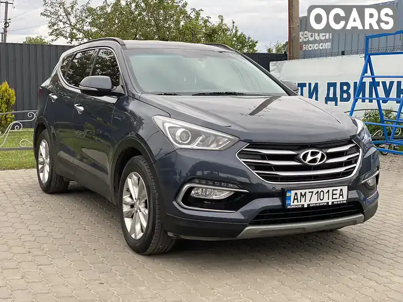 Внедорожник / Кроссовер Hyundai Santa FE 2017 2 л. Автомат обл. Киевская, Киев - Фото 1/21