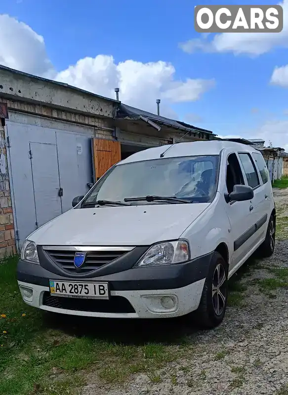 Седан Dacia Logan 2008 1.6 л. Ручна / Механіка обл. Київська, Київ - Фото 1/5