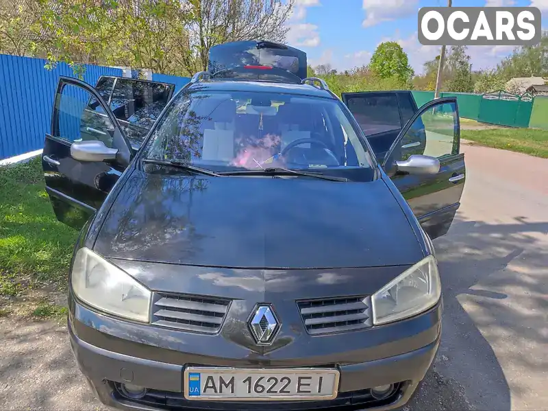 Универсал Renault Megane 2005 1.6 л. Ручная / Механика обл. Житомирская, Звягель - Фото 1/21