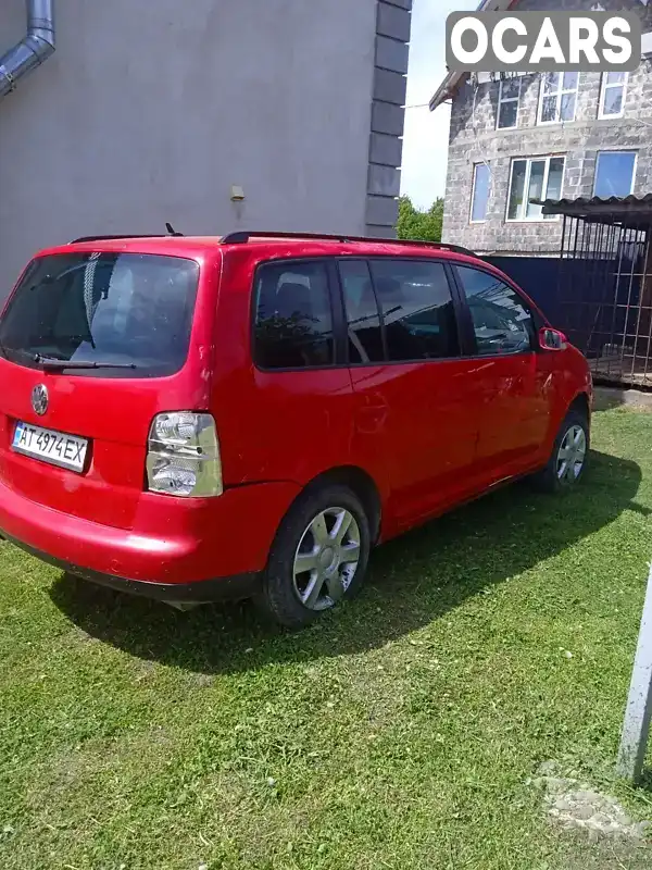 Мінівен Volkswagen Touran 2006 1.98 л. Ручна / Механіка обл. Івано-Франківська, Надвірна - Фото 1/5