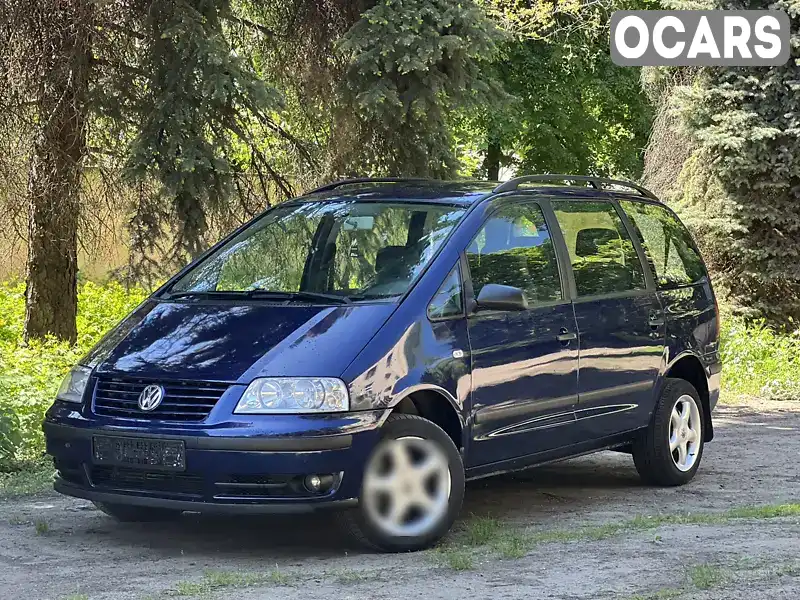 Мінівен Volkswagen Sharan 2000 1.9 л. Автомат обл. Черкаська, Черкаси - Фото 1/21