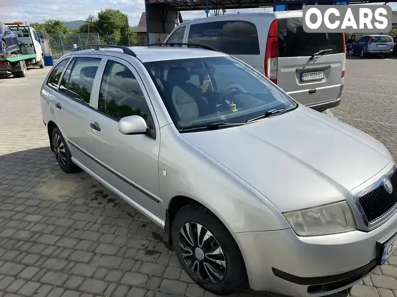 Універсал Skoda Fabia 2003 1.39 л. Ручна / Механіка обл. Чернівецька, Чернівці - Фото 1/11