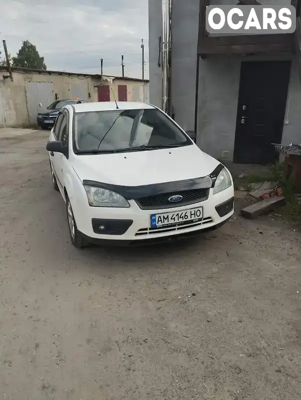 Седан Ford Focus 2005 1.6 л. Ручная / Механика обл. Житомирская, Малин - Фото 1/7