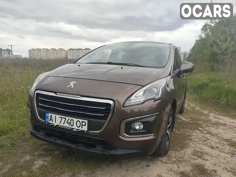 Внедорожник / Кроссовер Peugeot 3008 2014 1.56 л. обл. Киевская, Киев - Фото 1/21