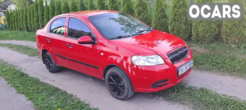 Седан Chevrolet Aveo 2007 1.5 л. Ручна / Механіка обл. Івано-Франківська, Калуш - Фото 1/12