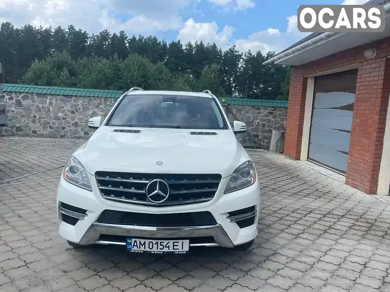 Внедорожник / Кроссовер Mercedes-Benz M-Class 2012 3.5 л. Автомат обл. Житомирская, Барановка - Фото 1/16