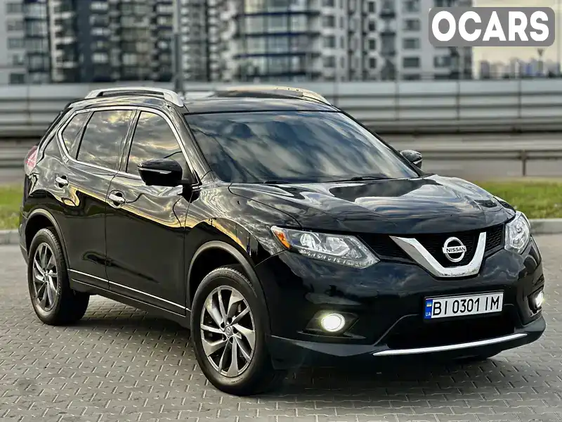 Позашляховик / Кросовер Nissan Rogue 2015 2.5 л. Автомат обл. Київська, Київ - Фото 1/21