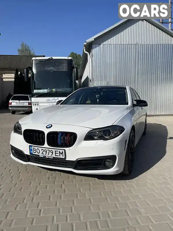 Седан BMW 5 Series 2015 2 л. Автомат обл. Тернопольская, Тернополь - Фото 1/21