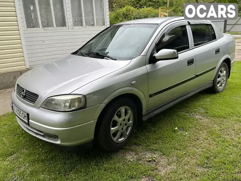 Седан Opel Astra 2001 1.8 л. Автомат обл. Черниговская, Бобровица - Фото 1/7