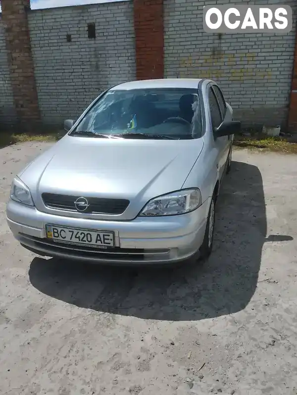 Седан Opel Astra 2005 1.4 л. Ручна / Механіка обл. Львівська, Львів - Фото 1/10
