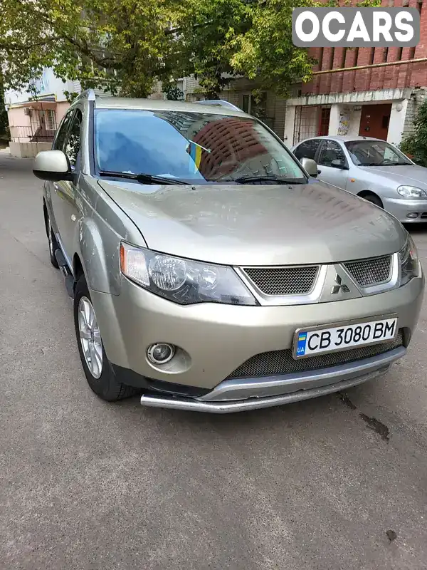 Позашляховик / Кросовер Mitsubishi Outlander 2008 2.4 л. Автомат обл. Чернігівська, Чернігів - Фото 1/10