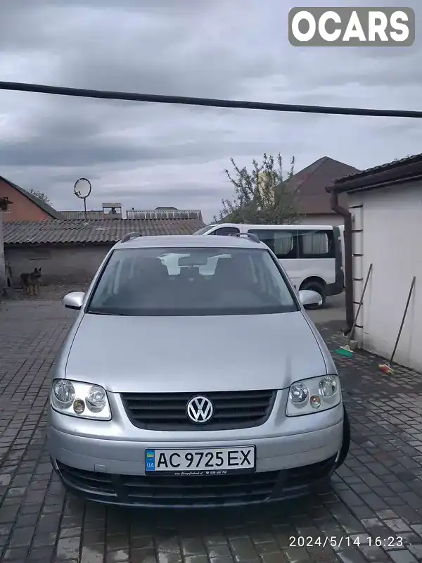 Мінівен Volkswagen Touran 2005 1.6 л. Ручна / Механіка обл. Волинська, Володимир-Волинський - Фото 1/13