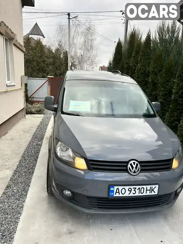 Мінівен Volkswagen Caddy 2013 2 л. Ручна / Механіка обл. Київська, location.city.hlevakha - Фото 1/9