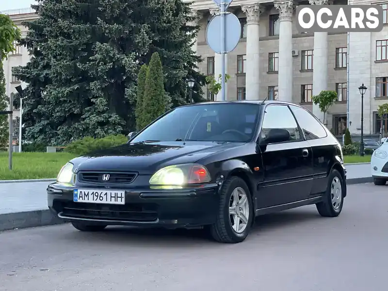 Хэтчбек Honda Civic 1997 1.4 л. обл. Житомирская, Житомир - Фото 1/21