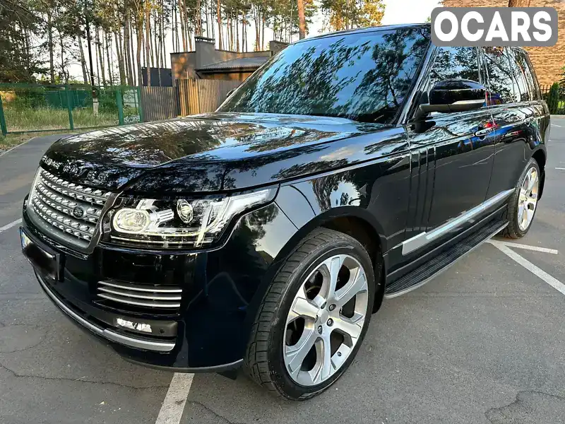 Позашляховик / Кросовер Land Rover Range Rover 2017 4.37 л. Автомат обл. Київська, Київ - Фото 1/21