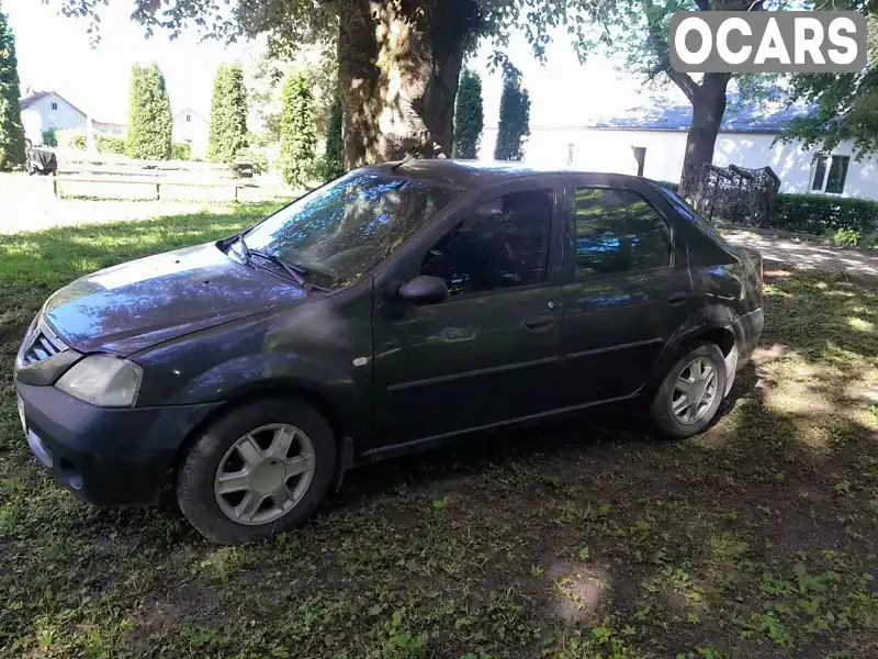 Седан Dacia Logan 2007 1.39 л. обл. Тернопільська, Бучач - Фото 1/7