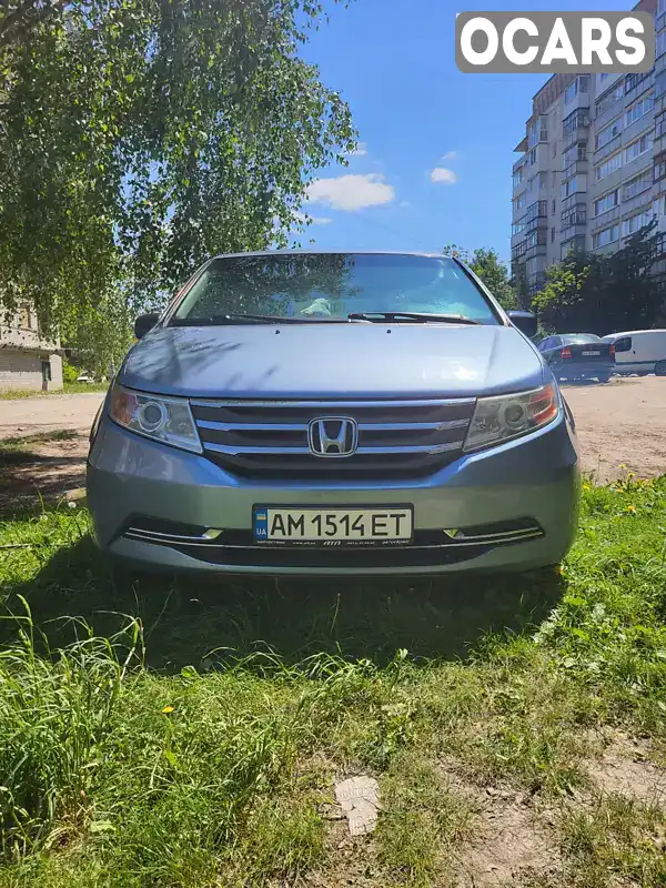 Мінівен Honda Odyssey 2013 3.47 л. обл. Житомирська, Житомир - Фото 1/13