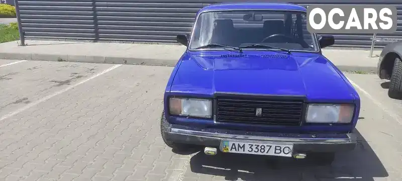 Седан ВАЗ / Lada 2107 2002 1.45 л. Ручна / Механіка обл. Житомирська, Житомир - Фото 1/14