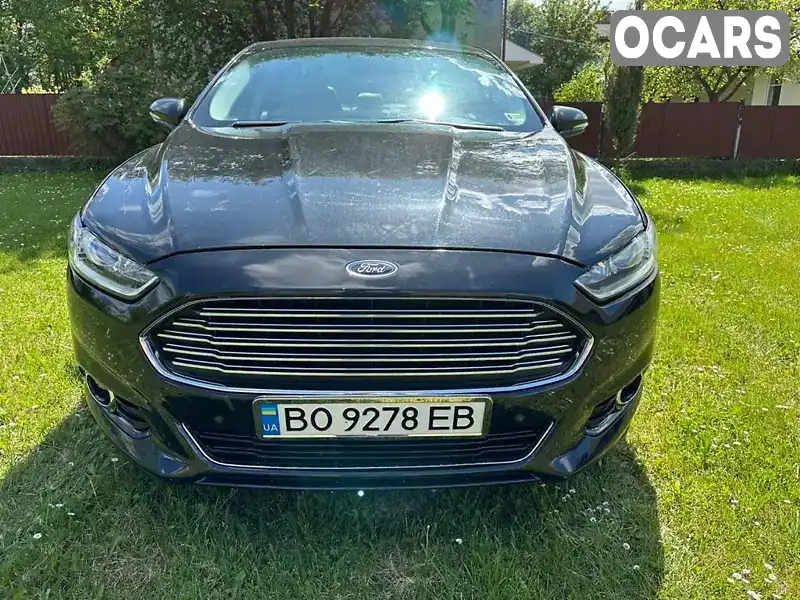 Седан Ford Fusion 2015 2 л. Автомат обл. Тернопільська, Бучач - Фото 1/13