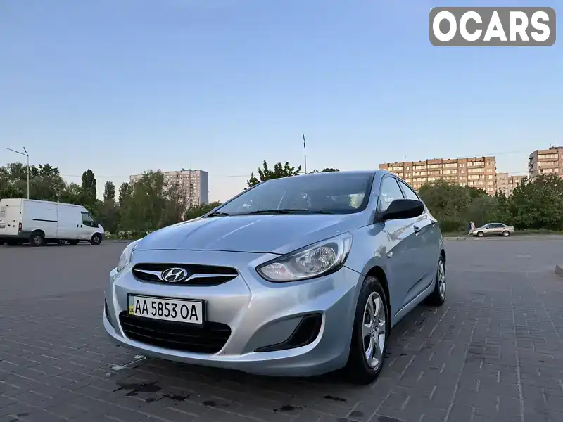 Седан Hyundai Accent 2013 1.4 л. Ручная / Механика обл. Киевская, Киев - Фото 1/21