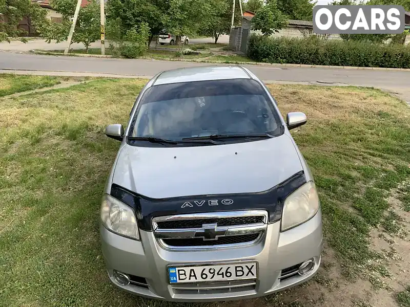 Седан Chevrolet Aveo 2007 1.6 л. Ручная / Механика обл. Кировоградская, Кропивницкий (Кировоград) - Фото 1/9