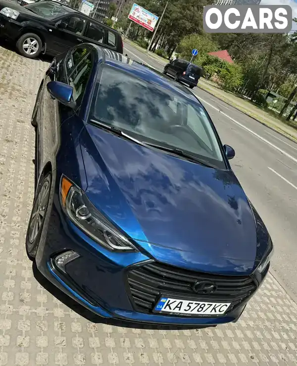 Седан Hyundai Elantra 2016 1.98 л. Автомат обл. Київська, Київ - Фото 1/17