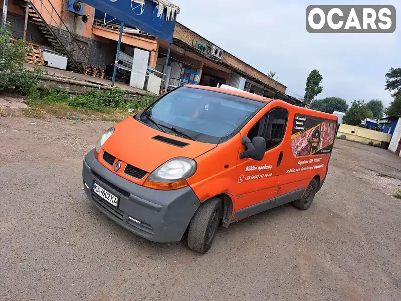 Мінівен Renault Trafic 2003 1.9 л. Ручна / Механіка обл. Київська, Київ - Фото 1/21