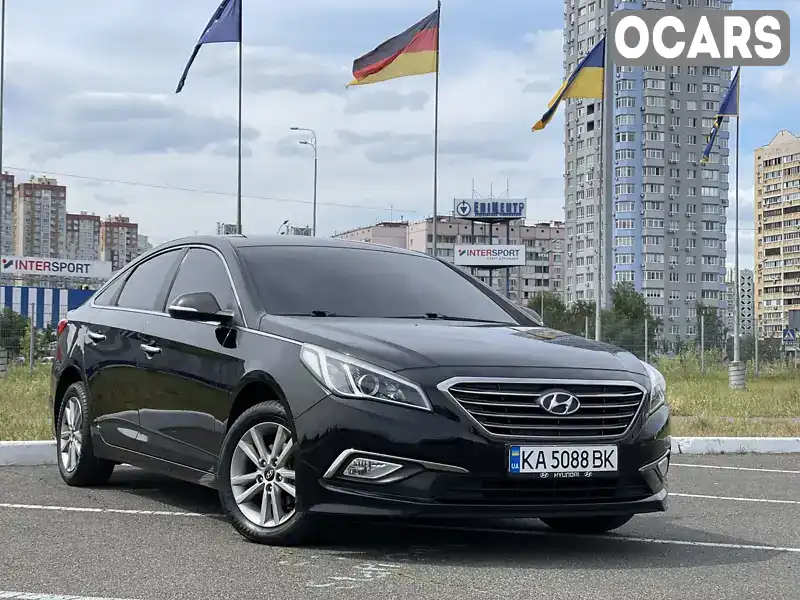 Седан Hyundai Sonata 2016 2 л. Автомат обл. Киевская, Киев - Фото 1/17