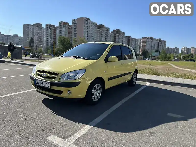 Хетчбек Hyundai Getz 2006 1.4 л. Автомат обл. Київська, Київ - Фото 1/17