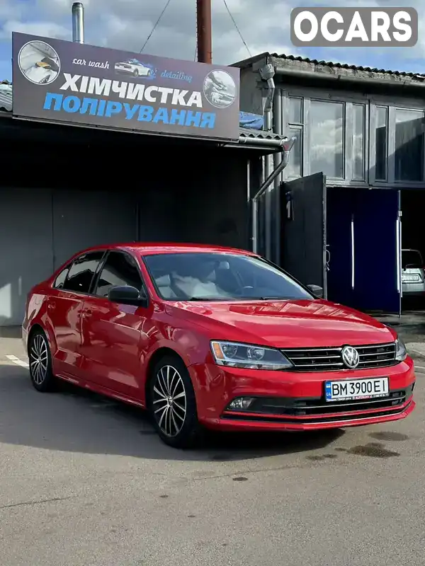 Седан Volkswagen Jetta 2015 1.8 л. Автомат обл. Сумская, Конотоп - Фото 1/12