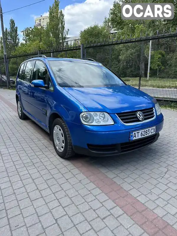 Минивэн Volkswagen Touran 2004 1.98 л. Ручная / Механика обл. Запорожская, Запорожье - Фото 1/10