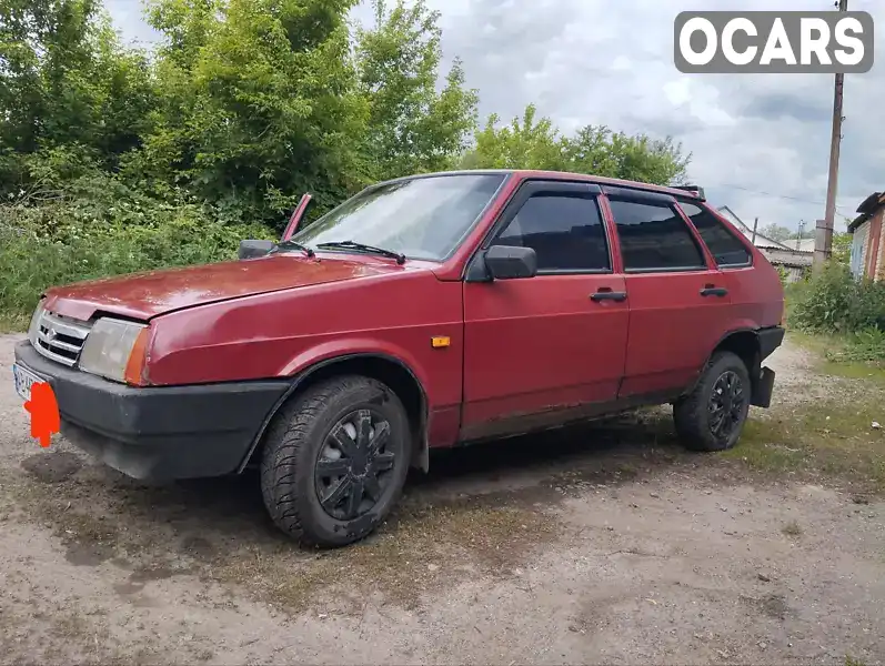 Хетчбек ВАЗ / Lada 2109 2008 1.6 л. Ручна / Механіка обл. Вінницька, Жмеринка - Фото 1/11