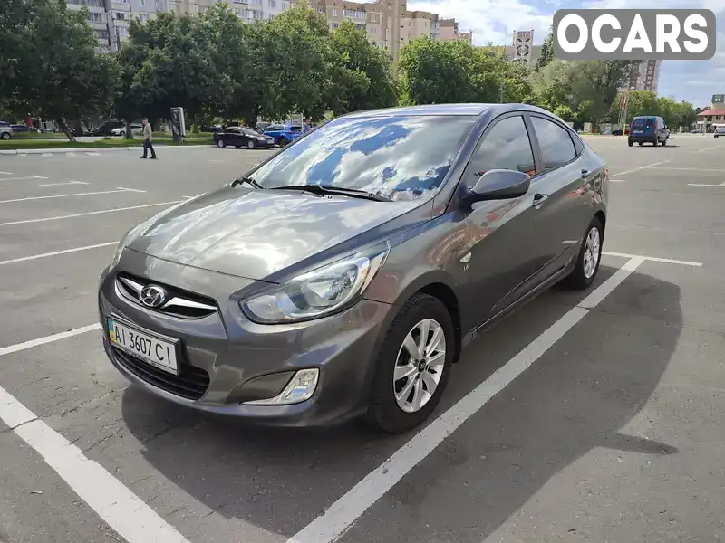 Седан Hyundai Accent 2012 1.59 л. Ручная / Механика обл. Киевская, Бровары - Фото 1/21