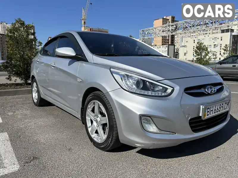 Седан Hyundai Accent 2013 1.4 л. Ручна / Механіка обл. Одеська, Одеса - Фото 1/21